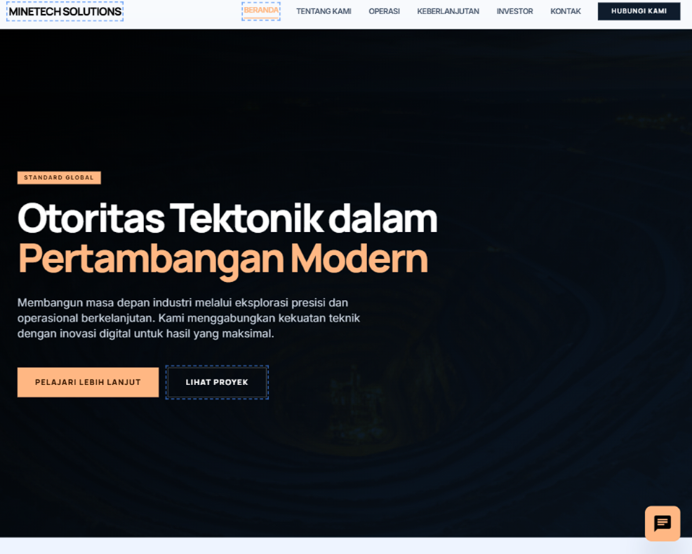 Website Korporat Global - Merrfh Digital